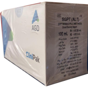 AGD SGPT diagnostic reagent kit 4x25ml for liver function test in pathology laboratory