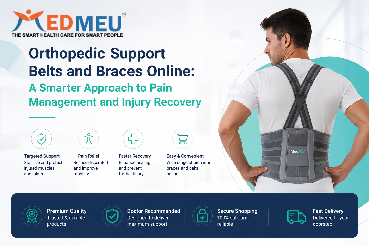 Orthopedic Support Belts and Braces Online: A Smarter Approach to Pain Management and Injury Recovery