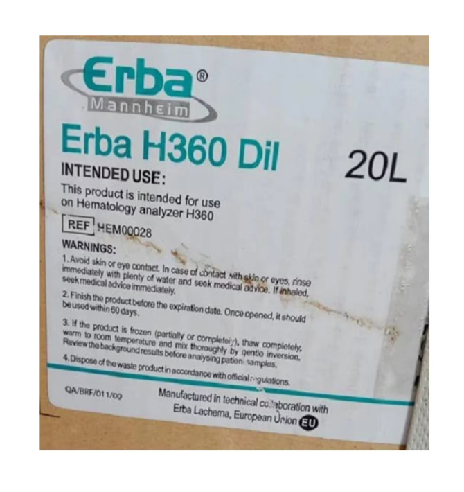 Erba Diluent 20 Litres (H360)
