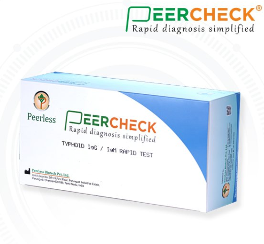 PEERCHECK Typhoid IgG or IgM Rapid Test